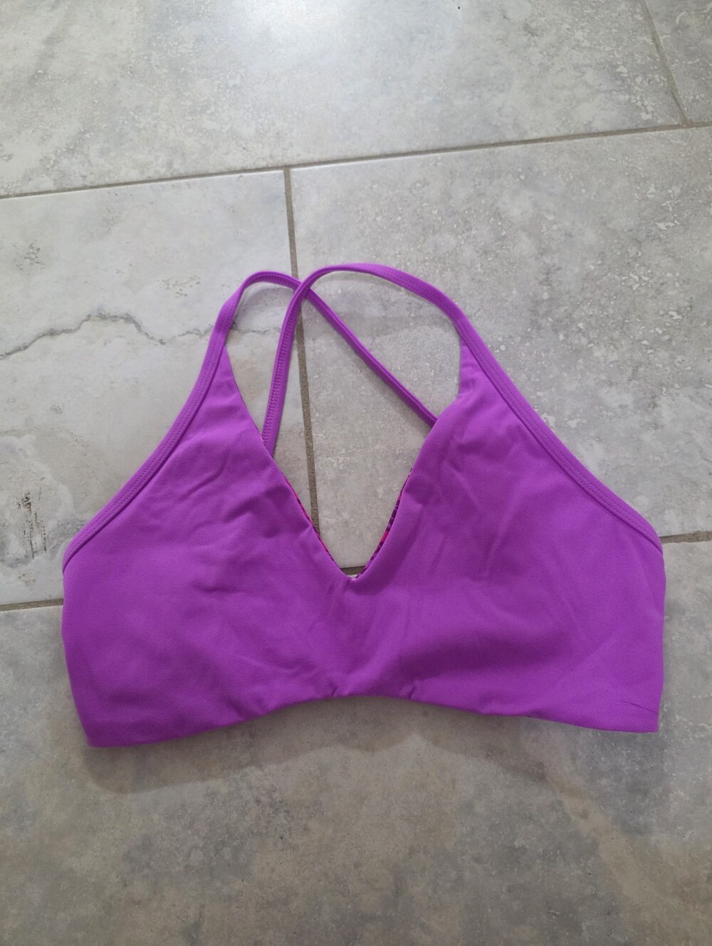 NWOT Buffbunny Girlfriend Bra in Pop Rocks and Fashun Print